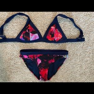 Athleta floral mystique bikini XS Small